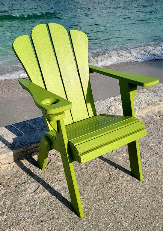 Captain's Chair Dinner Height Island Time Outdoor Furniture